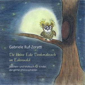 Cover zum Malbuch "Die kleine Eule Denkmalnach"